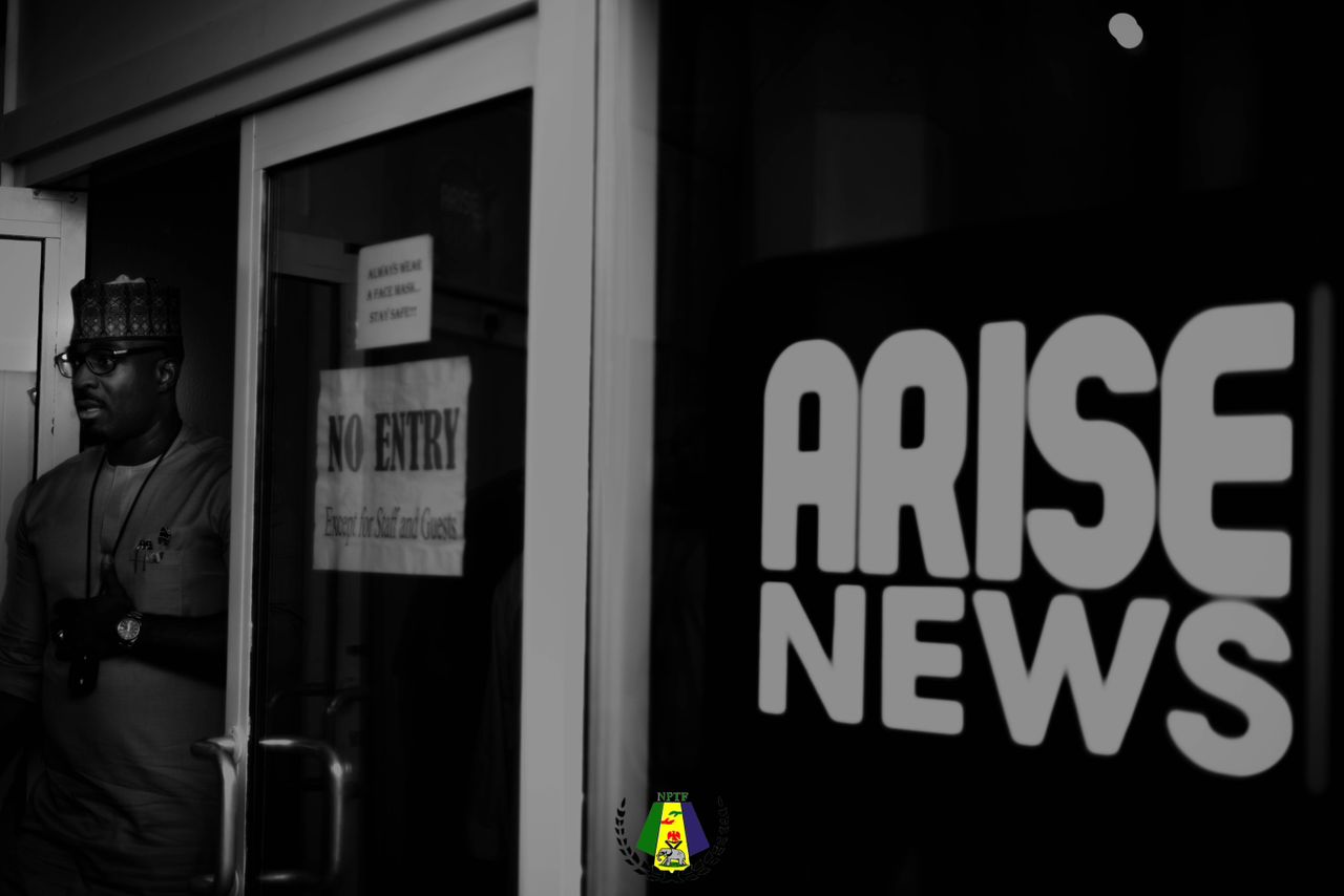 familiarization visit to Arise News TV